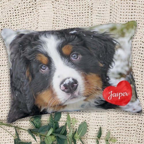 Modern Personalized Photo Dog lover Pet Decorative Pillow