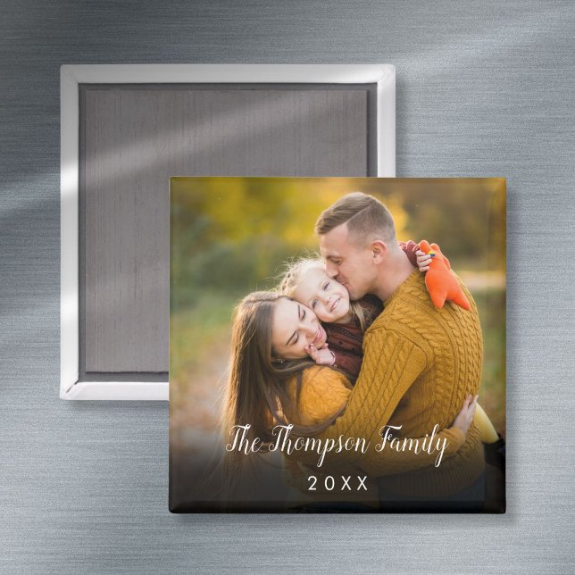 Modern Personalized Photo Magnet (Modern Personalized Photo Magnet
)
