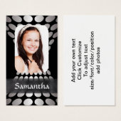 Modern personalized photo template (Front & Back)