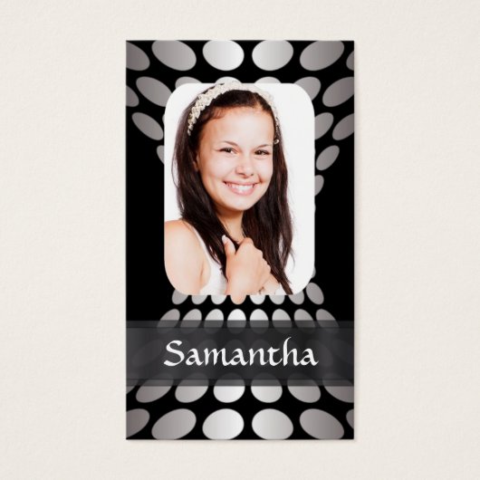 Modern personalized photo template (Front)