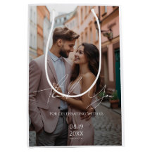 Modern Personalized Photo Wedding
