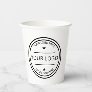 Modern Personalized Plastic Party Promotional  Paper Cups