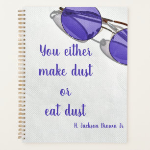 Modern Personalized Quotes Sun Glasses Planner