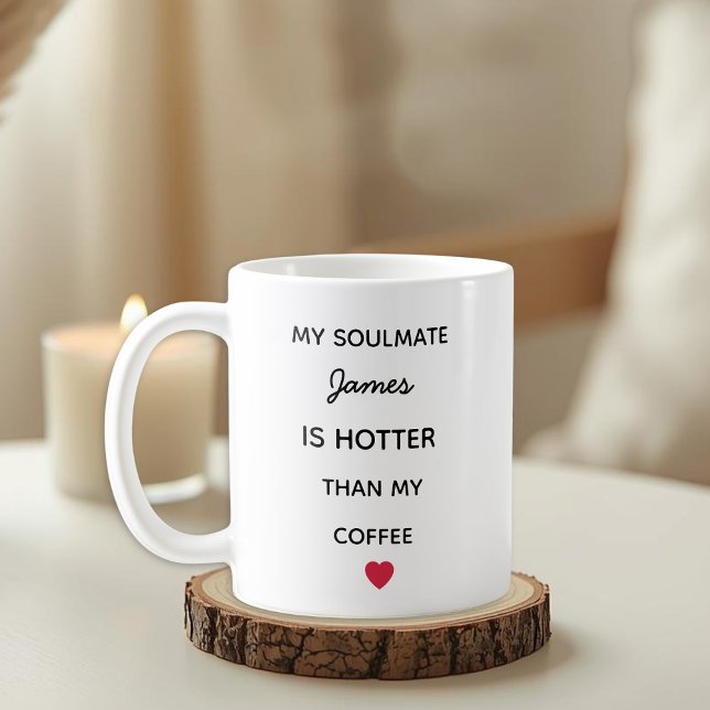 Modern Personalized Soulmate Coffee Mug (Creator Uploaded)
