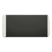 Modern Personalized Wedge Eraser (Back)