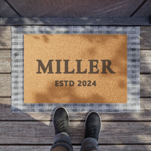 Modern Personalized Welcome Fibre Coir Mat (Modern Personalized Welcome Fibre Coir Mat)