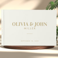 Modern Personalized With Name Wedding Reception