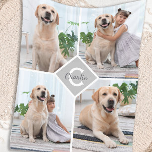 Custom Clipart Dog Blanket, Custom Clipart, Upload Photo, T368