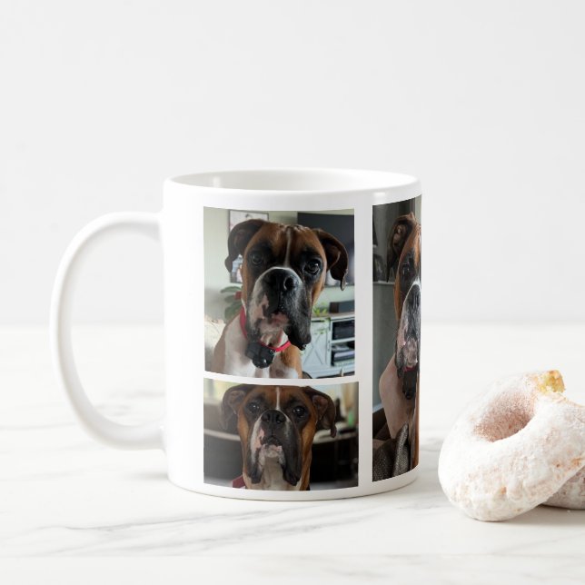  Modern Pet Photo Classic Mug, 325 ml Coffee Mug (With Donut)