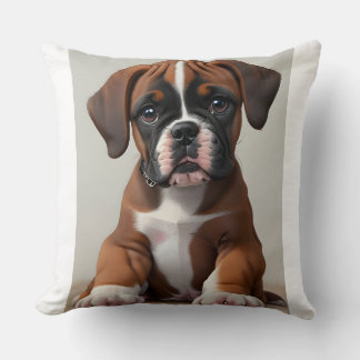 Modern Pet Photo, Dog Photo, Dog Lover Throw Pillow