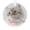 Modern Pet Photo Paw Print and Snowflake Frame