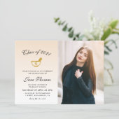 modern pharmacy graduation party invitation (Standing Front)
