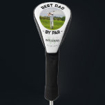 Modern Photo Best Dad By Par Golf Head Cover<br><div class="desc">Modern Photo Best Dad By Par Golf Head Cover</div>