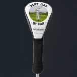 Modern Photo Best Dad By Par Golf Head Cover<br><div class="desc">Modern Photo Best Dad By Par Golf Head Cover</div>