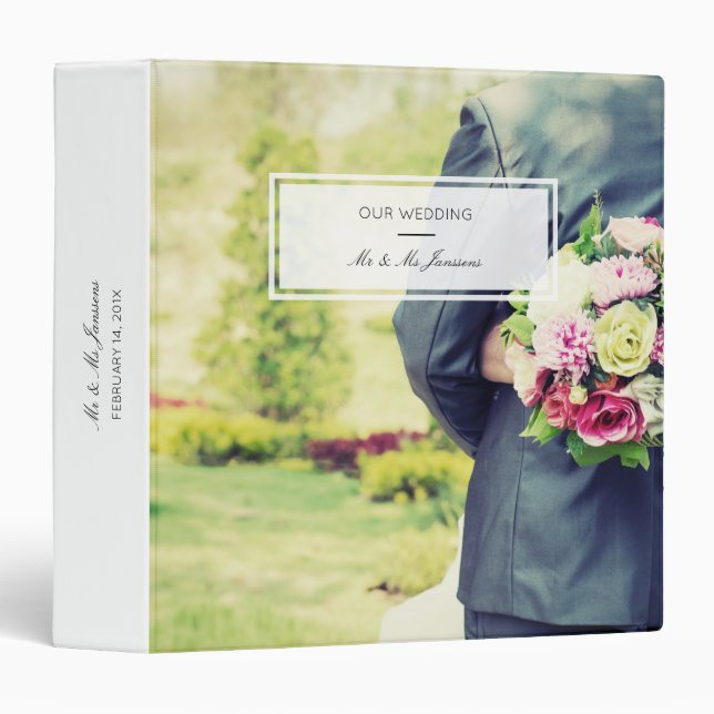Modern Photo Binder (Front/Spine)