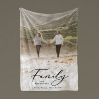 Modern photo black script family elegant