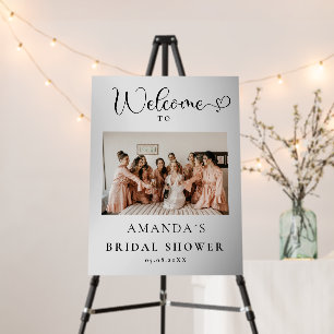 Modern, Photo Bridal Shower Foam Board