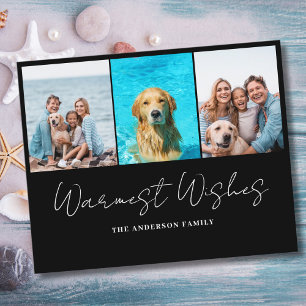 Modern Photo Budget Christmas Card Flyer