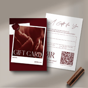 Modern Photo Business Gift Card