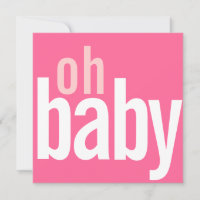 Modern Photo Card Birth Announcements