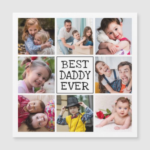 Modern Photo Collage    Best Daddy Ever