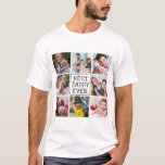 Modern Photo Collage | Best Daddy Ever T-Shirt Modern Photo Collage | Best Daddy Ever T-Shirt