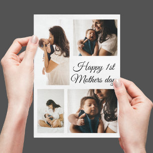 Mothers Day Photo Collage Template, Printable Mothers Day Gift