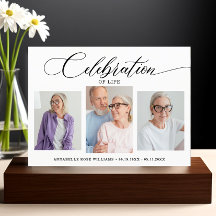 Modern Photo Collage Celebration Of Life