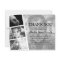 Modern Photo Collage Funeral Thank You Card