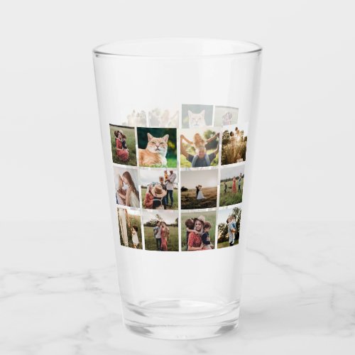Modern Photo Collage Glass