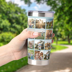 Modern Photo Collage Insulated Tumbler