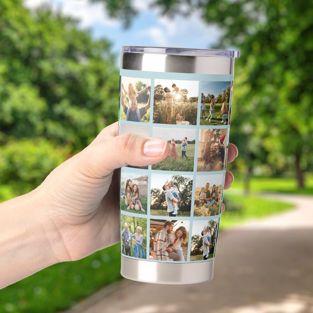Modern Photo Collage Insulated Tumbler (Creator Uploaded)