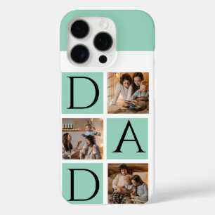 Modern Photo Collage iPhone Case – “Daddy”