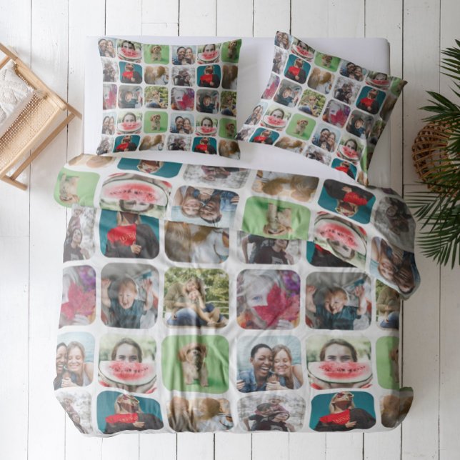 Modern Photo Collage Keepsake  Duvet Cover (Creator Uploaded)