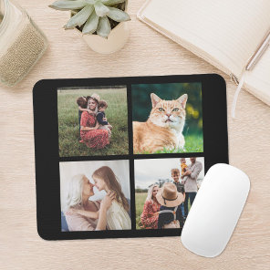 Modern Photo Collage Mouse Pad