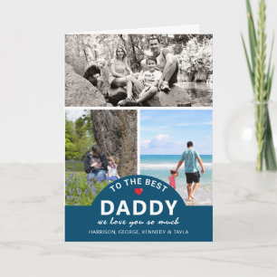 Modern Photo Collage To The Best Card