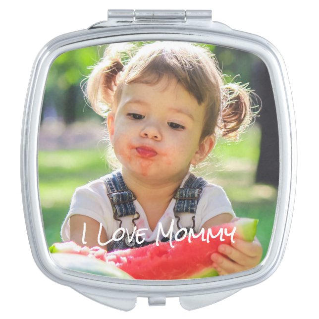 Modern Photo  Compact Mirror (Front)