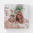 Modern Photo Custom Personalized Love