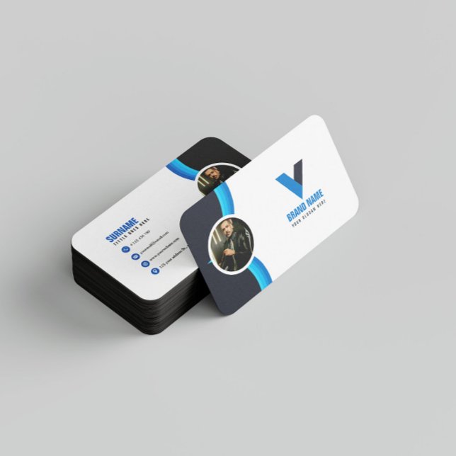 Modern Photo Elegant  Business Card (Creator Uploaded)