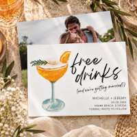 Modern Photo Funny Wedding Save The Date