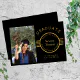 Modern Photo Graduate Gold Stripes Graduation Announcement | Zazzle