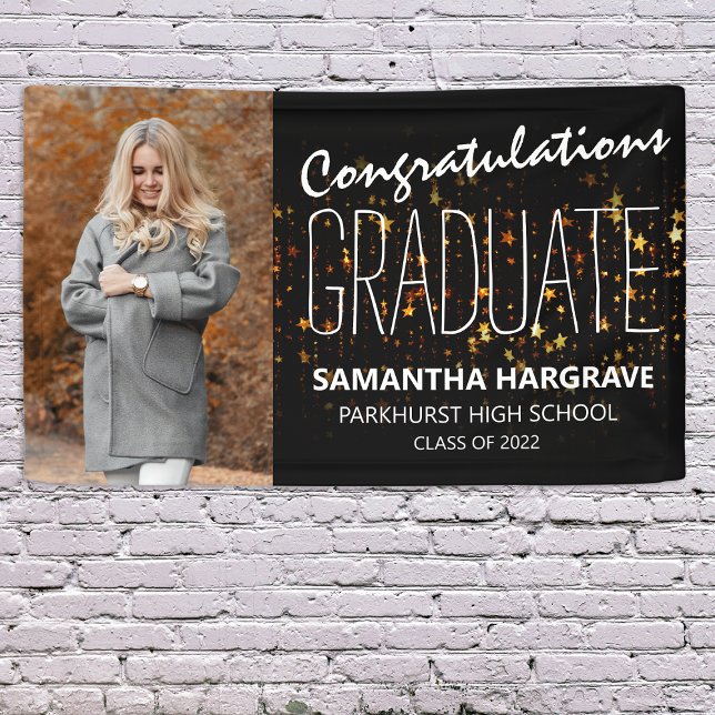 Modern Photo Graduation Banner (Creator Uploaded)