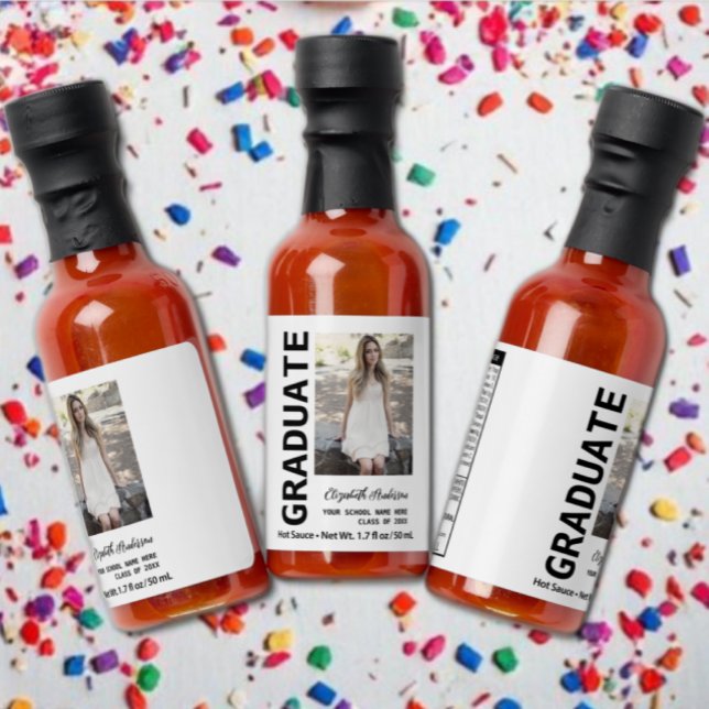 Modern Photo Graduation Hot Sauces (Creator Uploaded)