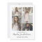 Modern photo graduation invitation announcement