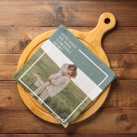 Modern Photo Green Family Lovely Gift Kitchen Towel<br><div class="desc">Introducing the Modern Photo Green Family Lovely Gift! This gift is a perfect way to capture and celebrate the love and bond within a family, while adding a touch of elegance and modernity to any home decor.The Modern Photo Green Family Lovely Gift is not only a beautiful decorative piece but...</div>