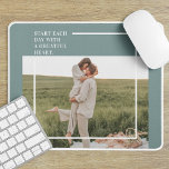 Modern Photo Green Family Lovely Gift Mouse Pad<br><div class="desc">Introducing the Modern Photo Green Family Lovely Gift! This gift is a perfect way to capture and celebrate the love and bond within a family, while adding a touch of elegance and modernity to any home decor.The Modern Photo Green Family Lovely Gift is not only a beautiful decorative piece but...</div>