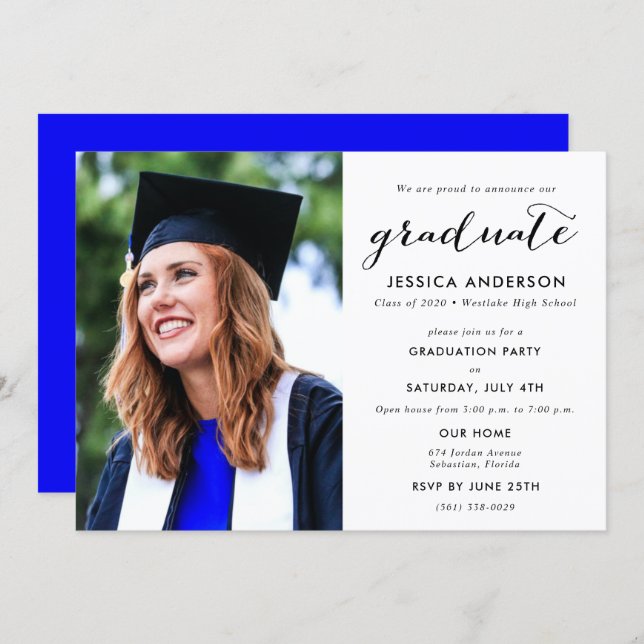 high school graduation invitations templates