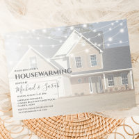 Modern Photo Housewarming Party Invitation