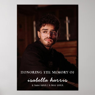 Modern Photo In Loving Memory Design Holder