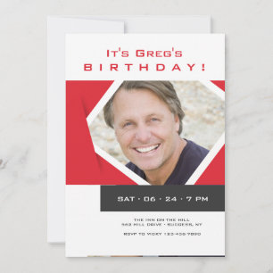 Modern Photo Invitation